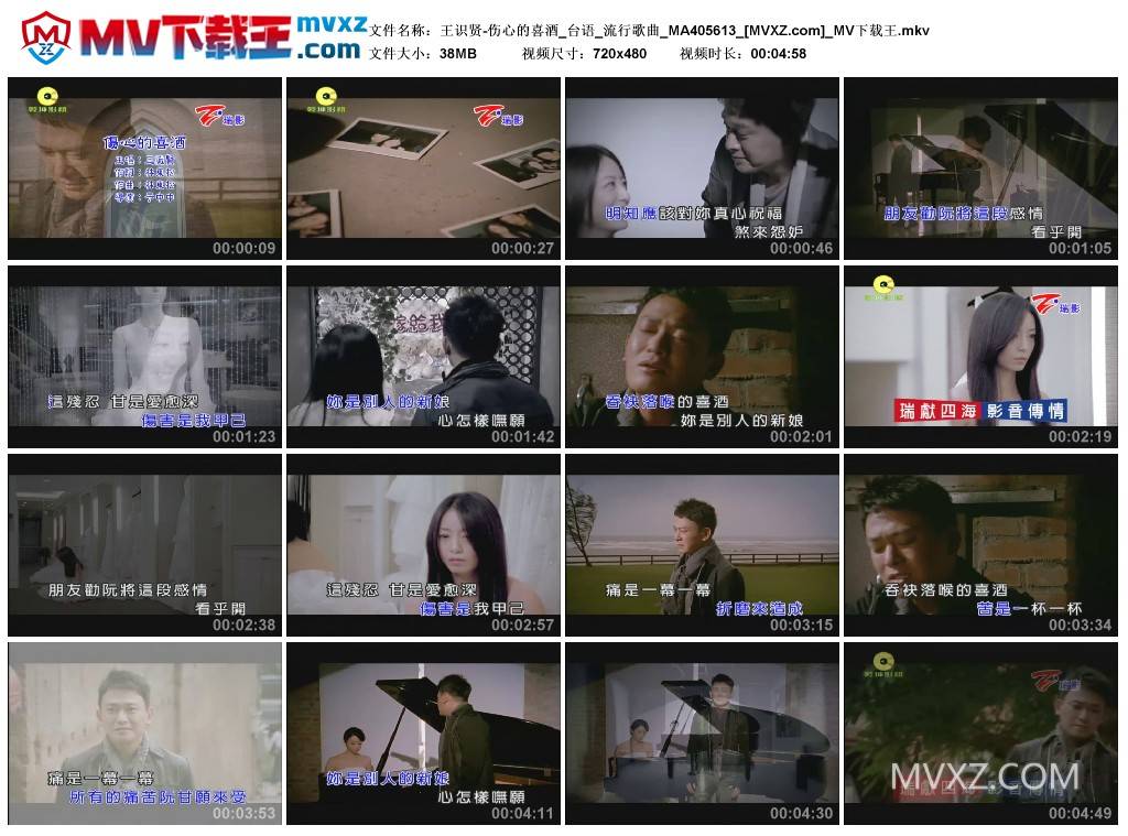 王识贤-伤心的喜酒_台语_流行歌曲_MA405613